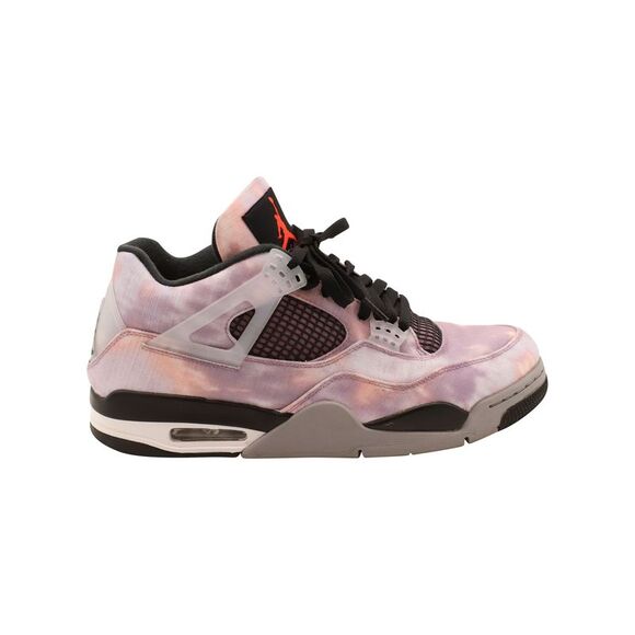 Nike Air Jordan 4 Retro Zen Master High Top Sneakers in Amethyst Canvas Size EU